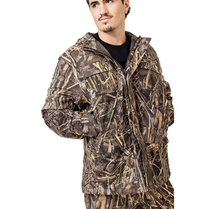 Veste de chasse d'hiver pour homme, respirante, tissée, imperméable, camouflage, résistante au froid, multifonctionnelle, pour le camping dans le désert - Product Image 2