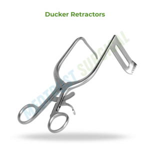Retractores Ducker de 14 cm, Instrumento Neuroquirúrgico para Cirugía de Columna Vertebral, Retracción de Tejidos - Product Image 2