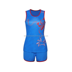 Uniforme de Atletismo Personalizado Unisex, Impreso, Transpirable, 100% Poliéster, Ropa de Entrenamiento de Verano, Ropa de Equipo - Product Image 4
