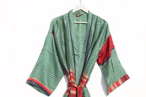 New Arrival Dressing Gown Beachwear <b>House</b> Coat Robe Gifts for Her Valentines Gifts <b>Silk</b> Kimono for Women - Product Image 4