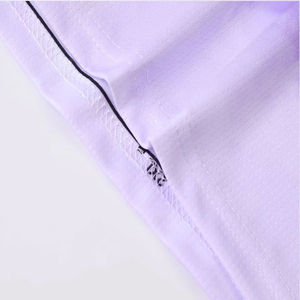 เสื้อกีฬาตาข่ายสีนีออน-มองเห็นได้ชัดเจน ระบายอากาศได้ดี-พิมพ์ลายแบบรีดร้อนตามสั่ง 100% โพลีเอสเตอร์ คุณภาพสูง - Product Image 6