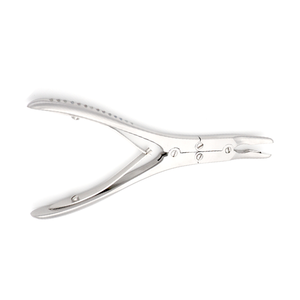 Ruskin Mini Rongeur para Huesos de Doble Acción Articulado Curvo 15 Grados 19mm 5mm 15cm Instrumento de Acero Inoxidable - Product Image 4