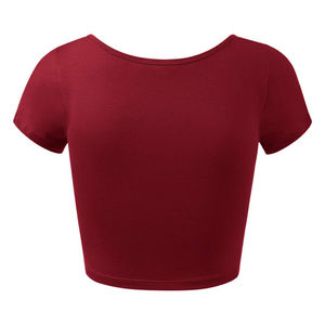 Camisetas Blancas Lisas de Algodón 100% Transpirables de 180 g/m² con Logotipo Personalizado Estampado, en Oferta, para Mujer, Precio Económico, Personalizables - Product Image 5