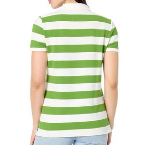 Polo-shirts à manches courtes pour femmes, personnalisables en gros, style urbain, confortables, à boutons, pour le golf, pour femmes, OEM - Product Image 5