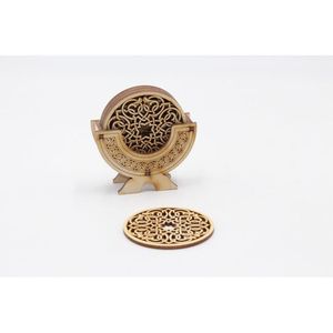 Posavasos de Madera para Cocina, Artículos para Ramadán - Product Image 1