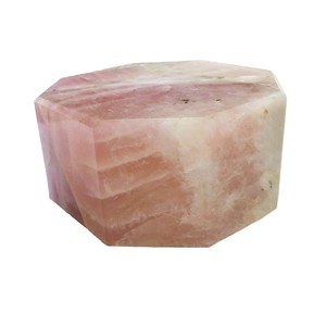 Crystal Stone Candle Holder Hexagonal Rose Quartz Natural Crystal Candle Holder Gemstone Agate Candle Holders Healing Wholesaler - Product Image 4