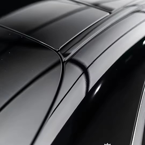 Glossy <b>Black</b> PVC Car <b>Wrap</b> PPF Paint Protection Film 7.5mil Thickness 3-Year Warranty Scratch-Resistant Piano <b>Black</b> - Product Image 1