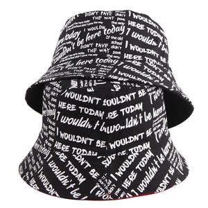 Custom Wide Brim <b>Reversible</b> Adjustable Cartoon Embroidery Logo <b>Bucket</b> <b>Hats</b> Pure Cotton Unisex - Product Image 6