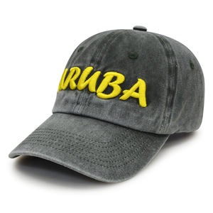 Gorra de Béisbol Rosa de Algodón con Logotipo de Aruba Bordado en el Panel Frontal, 6 Paneles, Unisex, Ajustable, Estilo Casual - Product Image 5