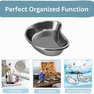 Bandeja renal de acero inoxidable Medivolve de 12 pulgadas, cuenco para vómitos, certificado CE e ISO, OEM ODM, juego de instrumentos al por mayor, bandeja quirúrgica manual - Product Image 6