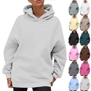 Sudaderas con Capucha para Mujer de Calidad Premium OEM, Otoño/Invierno, Transpirables, Anti-Pilling, Bordado 3D, Logotipo Personalizado, Tallas Grandes, Ropa Casual 100% - Product Image 3