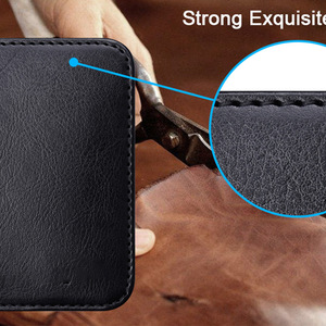 Professional PU Leather Business <b>Card</b> Holder with Magnetic Closure Slim Large Capacity Credit <b>Card</b> Case Vintage Name <b>Card</b> - Product Image 6