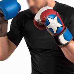 Gants de boxe en cuir respirants personnalisés de haute qualité, à fermeture à lacets, confortables pour l'entraînement en extérieur des jeunes – Vente chaude - Product Image 4