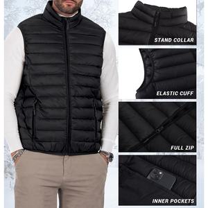 Classique respirant qualité personnalisé hiver hommes doudounes pour hommes confortable motif de broderie vol - Product Image 5