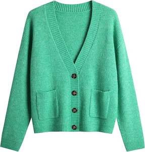 Pull en tricot pour femme doux pour la peau - Pull d'hiver ultra doux - Pull en tricot pour femme à haute élasticité pour l'automne - Product Image 6