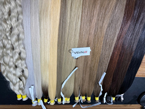 Extensions de cheveux vierges vietnamiens de haute qualité Nasa Hair Andy Model, cuticules alignées, en vrac, 60 cm, prix d'usine, super double drawn - Product Image 4