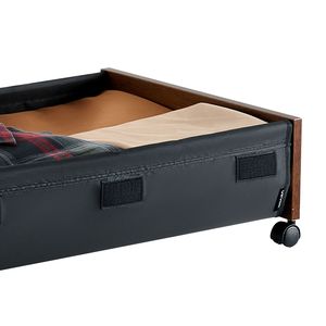 Contenitori con Ruote Bloccabili per Organizzazione Sottoletto 25.6 X 18.1 X 7.1 Pollici, Organizer per Scarpe - Product Image 5