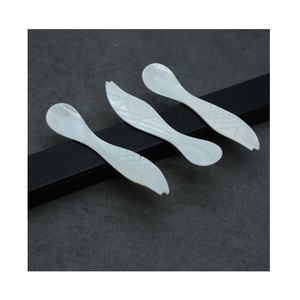 1 cuillère personnalisée gravée en forme d'huître et d'escargot, longueur = 16 cm, cuillère à sucre, thé, café, caviar, ustensile en forme de coquille, cuillère en forme de poisson - Product Image 3