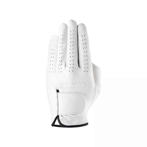 ถุงมือกอล์ฟหนังแท้สำหรับผู้หญิงแบบขายส่ง รุ่น 'Leather shield' ออกแบบเองได้ ผลิตจากหนังแกะ กันลื่น อุปกรณ์กีฬา - Product Image 4