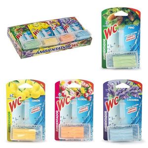 Profumatore Ambiente per WC 826 Trasparente, 12 Unità, Accessori per Bagno e Toilette - Product Image 1