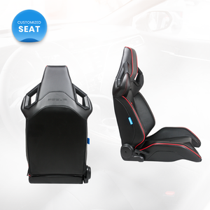 Chaise de jeu professionnelle Raptor en cuir PU, ergonomique, dossier haut, siège d'ordinateur inclinable, style course, pivotante, pour bureau gamer - Product Image 2