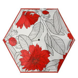 ร่มพับพกพาแบบพกพาห้าตอน รุ่นหรูหรา น้ำหนักเบาพิเศษ 8K ป้องกันลมแรง พร้อมแสงยูวีสำหรับการเดินทาง - Product Image 5