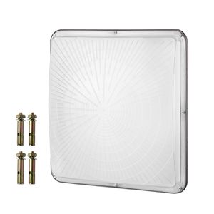 Lámpara de Techo LED de 150W, 16500LM, 5000K, Luz Diurna, Comercial, Industrial, para Exteriores, 12.4''x12.4'', Montaje en Superficie, Certificación ETL - Product Image 1