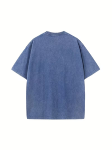New Arrival High Quality 100% Cotton Jersey Knitted Eco-Friendly Breathable Quick Dry O-Neck Regular Fit Short Sleeve Men's 200g - Product Image 4