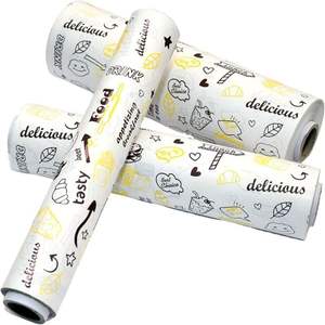 Papel de Hornear Ecológico, Antigrasa, Reciclable, con Logotipo Personalizado, de Grado Alimenticio, para Envolver Regalos, 17 g/m² - Product Image 4