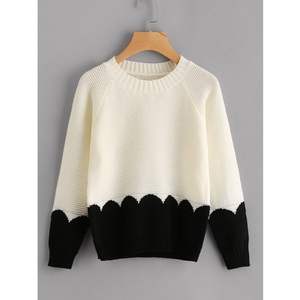 Pull en laine 100% respirant et à séchage rapide pour femme, de qualité supérieure, à manches longues, tricoté, fin, avec boutons décoratifs, provenant du Bangladesh. - Product Image 6