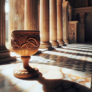 Élégance inégalée navire à boire de qualité supérieure gobelet de calice en bois exquis compétence artisanale sophistication intemporelle meilleure bière - Product Image 2