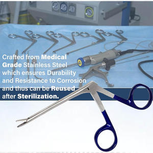 ENT Surgical Micro Ear Forceps Manual OEM Custom Logo Stainless Steel Lightweight Sterilizable Professional <b>Instrument</b> Supplier - Product Image 3