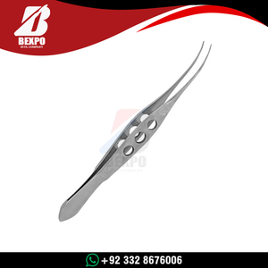 Pinzas de Sutura Bexpo, Instrumento Quirúrgico Oftálmico de Acero Inoxidable, Herramienta Reutilizable de Precisión para Manipulación de Suturas y Microcirugía - Product Image 3