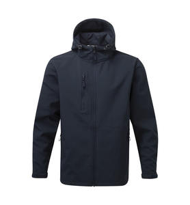 2026 <b>Men's</b> Waterproof Softshell <b>Jacket</b> with Fleece Lining Outdoor Work Wear Uniform Zipper Closure and Print Pattern - Product Image 3