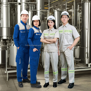 Ensemble de vêtements de travailleurs de vendeur de HAUTE QUALITÉ vêtements de sécurité uniforme de travail électrique pantalon cargo industriel vêtements de travail-manufactures FMF - Product Image 1