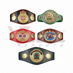 Cinturón de Campeonato de Boxeo WBC, Tamaño Adulto, Placas de Metal, Todos los Tamaños y Colores - Product Image 4