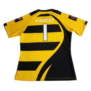 Uniforme de Rugby Personalizado por Sublimación, Conjunto de Ropa Deportiva para Equipos, Diseña Tu Propia Ropa de Liga de Rugby, Camisetas y Pantalones Cortos Sublimados para Hombre - Product Image 4