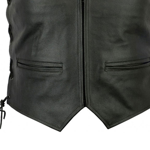 Nuevo Chaleco de Cuero para Hombre 2026, Ropa de Moda a Precio Económico, Servicio OEM, Chaleco de Cuero de Alta Calidad para Hombre - Product Image 5