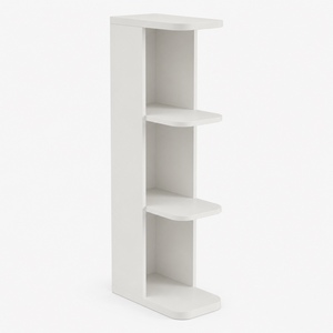 Custom 9 x 36 Inch <b>Wall</b> End Open <b>Shelf</b> Cabinet White Shaker RTA Factory Direct Vietnam - Product Image 2