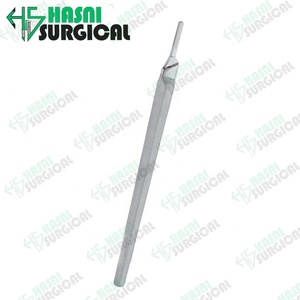 Mango de bisturí de alta calidad No 4 Logotipo personalizado quirúrgico Embalaje personalizado Color personalizado Hecho en Pakistán - Product Image 2