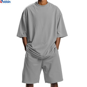 Conjunto Deportivo Informal Unisex Cómodo, Camiseta Holgada y Pantalones Cortos para Hombre, Nueva Colección de Verano, Conjunto Personalizado para Hombre - Product Image 3