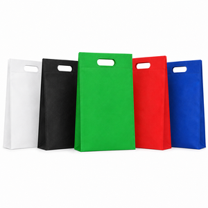 Bolsa Ecológica Reutilizable Verde Premium, Resistente, de Tela No Tejida, con Corte en D, para Compras, Directamente del Fabricante, para Envasado de Comestibles - Product Image 4