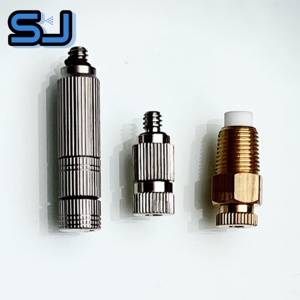 หัวพ่นหมอกโลหะสำหรับฟาร์มสัตว์ปีกหัวฉีดปรับการไหลได้ - Product Image 3