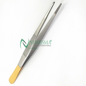 Pinzas para Aplicación de Apósitos TC, Rectas, 5.5'' (14 cm), de Acero Inoxidable Alemán, Manuales, para Uso Médico y Quirúrgico - Product Image 5