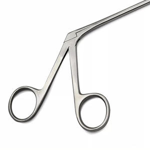 Pinzas de oreja Ent Crocodile Alligator de 10 pulgadas, herramienta manual de acero quirúrgico para otorrinolaringología, pediatría, microcirugía de oído, CE - Product Image 2