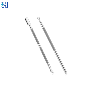 Empujador de Cutículas Profesional de Acero Inoxidable, Empujador de Cutículas de Doble Extremo, Herramienta de Belleza para Manicura y Pedicura, Fabricante y Proveedor - Product Image 1