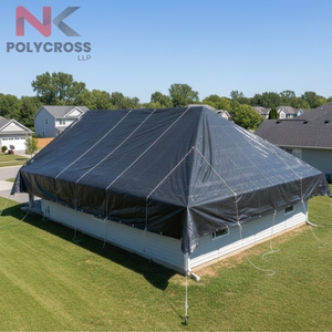 Feuille de protection de toiture en gros pour la construction et la rénovation, personnalisable avec impression pour marque - Product Image 3