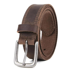 Ceintures en cuir véritable pour hommes, ceintures décontractées pour le travail, la tenue habillée et les jeans - Product Image 3