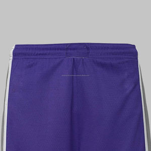 Uniformes de baloncesto universitarios personalizados para hombre, camiseta de baloncesto en blanco de poliéster de malla reversible impresa, pantalones cortos al por mayor - Product Image 2