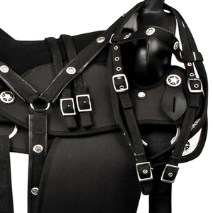 Silla de Montar para Caballo de Cuero de Alta Calidad, Equipo de Equitación, Silla de Montar Duradera y Portátil, Pakistán - Product Image 5